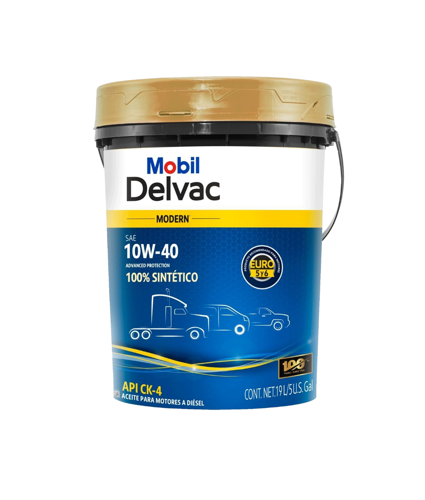 MOBIL DELVAC MODERN ADVANCED PROTECTION API CK-4 10W40