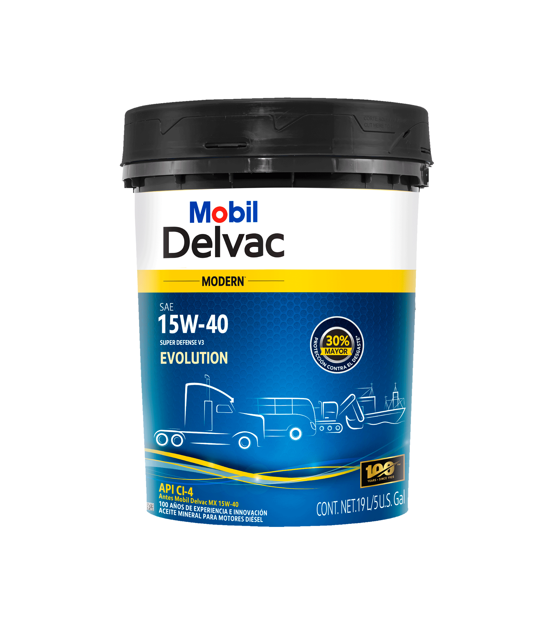 MOBIL DELVAC MODERN SUPER DEFENSE V3 EVOLUTION API CI-4 15W40