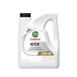 CASTROL GTX 20W50 - TECNOLOGÍA SINTÉTICA - Galón 3.78Lt.