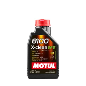 MOTUL 8100 5W30 X-CLEAN EFE C2/C3 - Aceite Full Sintético - QT 1Lt.