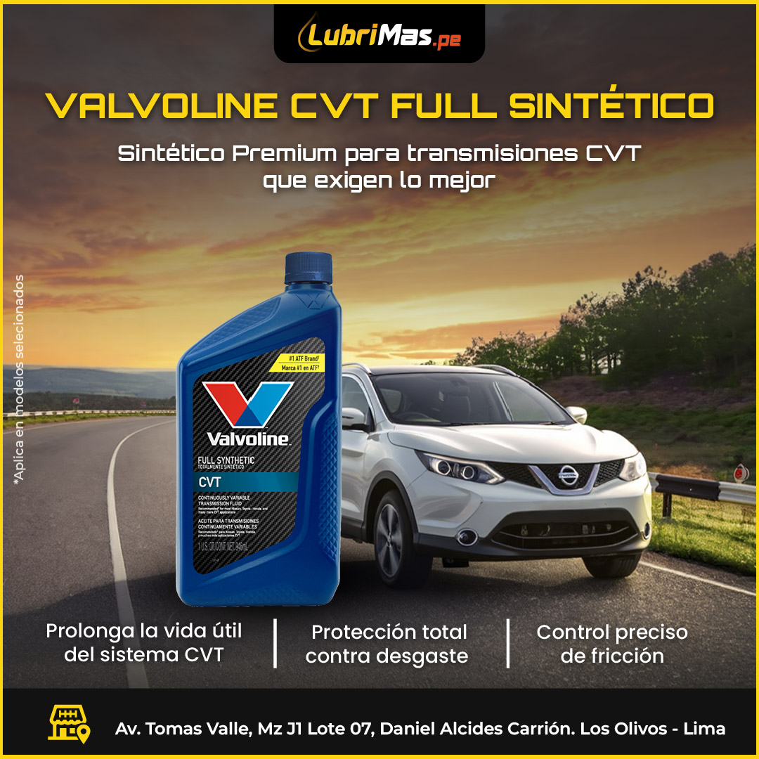 VALVOLINE CVT FULL SINTÉTICO - Imagen 3