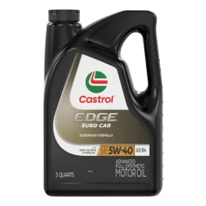 CASTROL EDGE 5W40 EURO CAR A3/B4 - Aceite Full Sintético - Galón 4.73Lt.