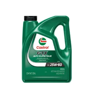 CASTROL GTX 25W60 HIGH MILEAGE – Aceite de Motor Semi Sintético - Galón 3.78Lt.