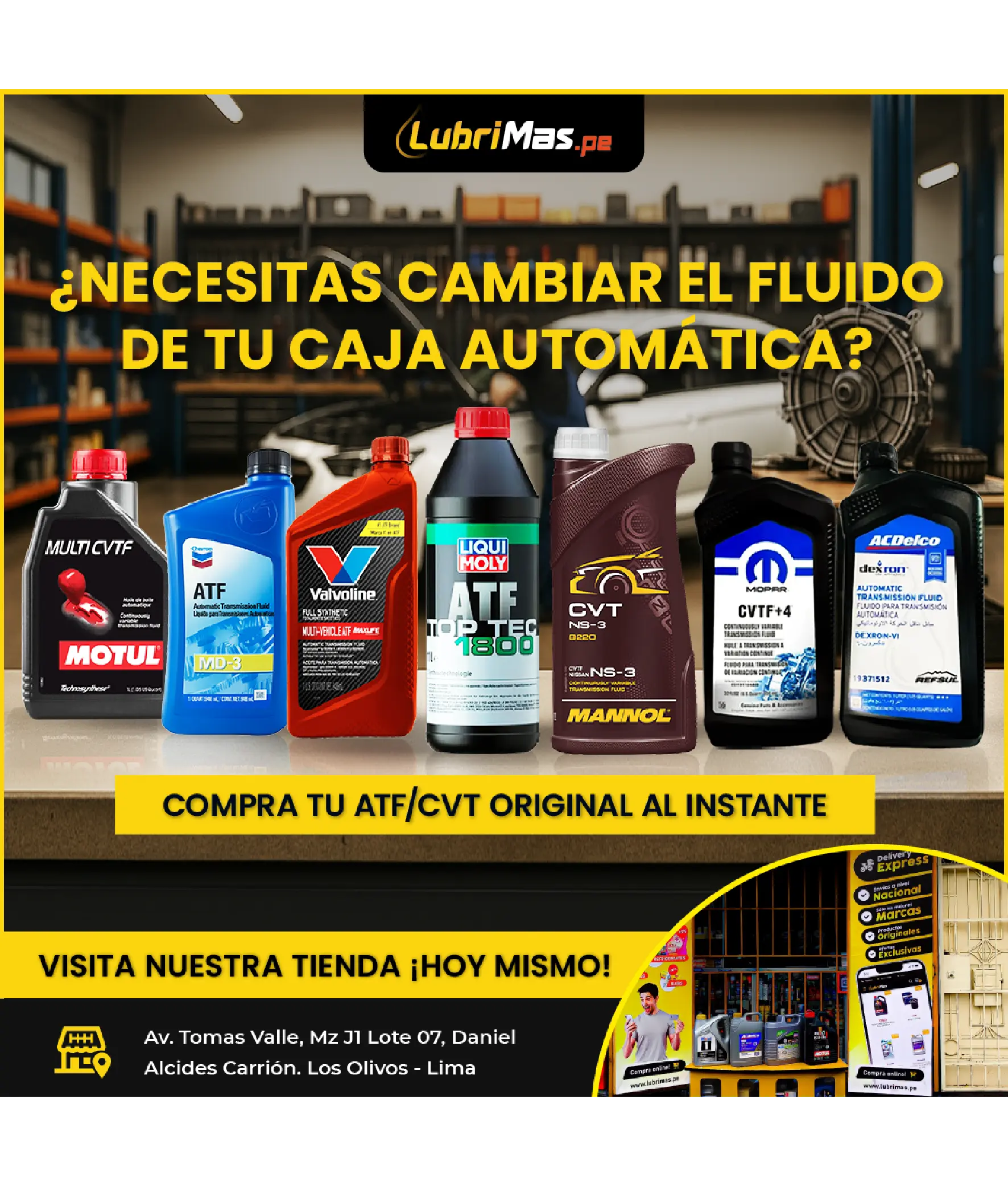 MOTUL MULTI CVTF - Lubricante de Transmisión CVT - Imagen 2