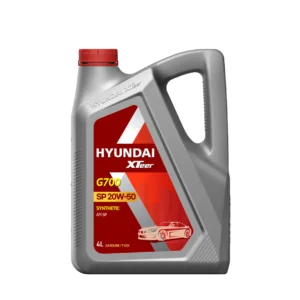 HYUNDAI XTEER G700 SAE 20W50 SEMI SINTÉTICO - Galón 4Lt.