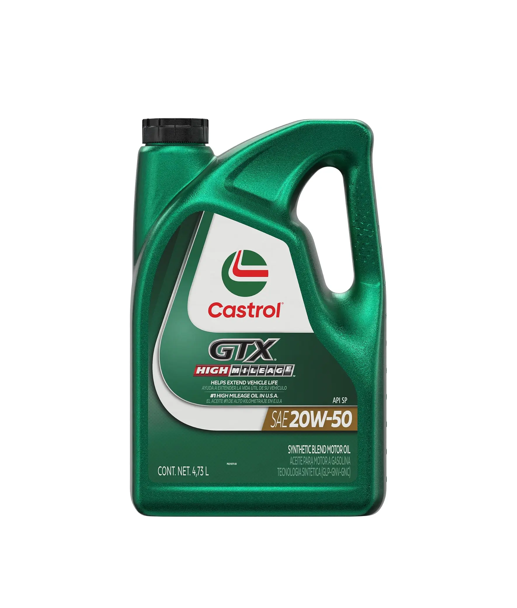 CASTROL GTX 20W50 HIGH MILEAGE – ACEITE SEMI SINTÉTICO