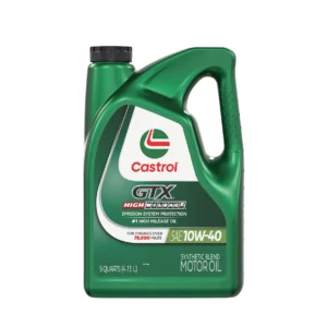 CASTROL GTX 10W40 HIGH MILEAGE – ACEITE SEMI SINTÉTICO - Galón 4.73Lt.