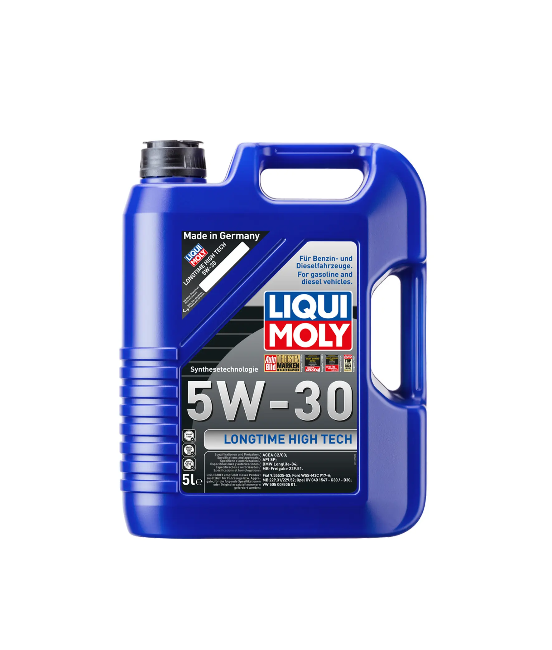 LIQUI MOLY LONGTIME HIGH TECH 5W30 - Aceite de Motor Sintético - Imagen 3