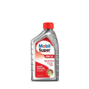 MOBIL SUPER 20W50 SEMI SINTÉTICO - Aceite de Motor - QT 1Lt.