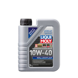 LIQUI MOLY MOS2 LEICHTLAUF 10W40 - Aceite de Motor - QT 1Lt.