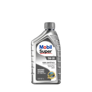 MOBIL SUPER 5W30 SINTÉTICO - Motores a Gasolina y Gas - QT 1Lt.