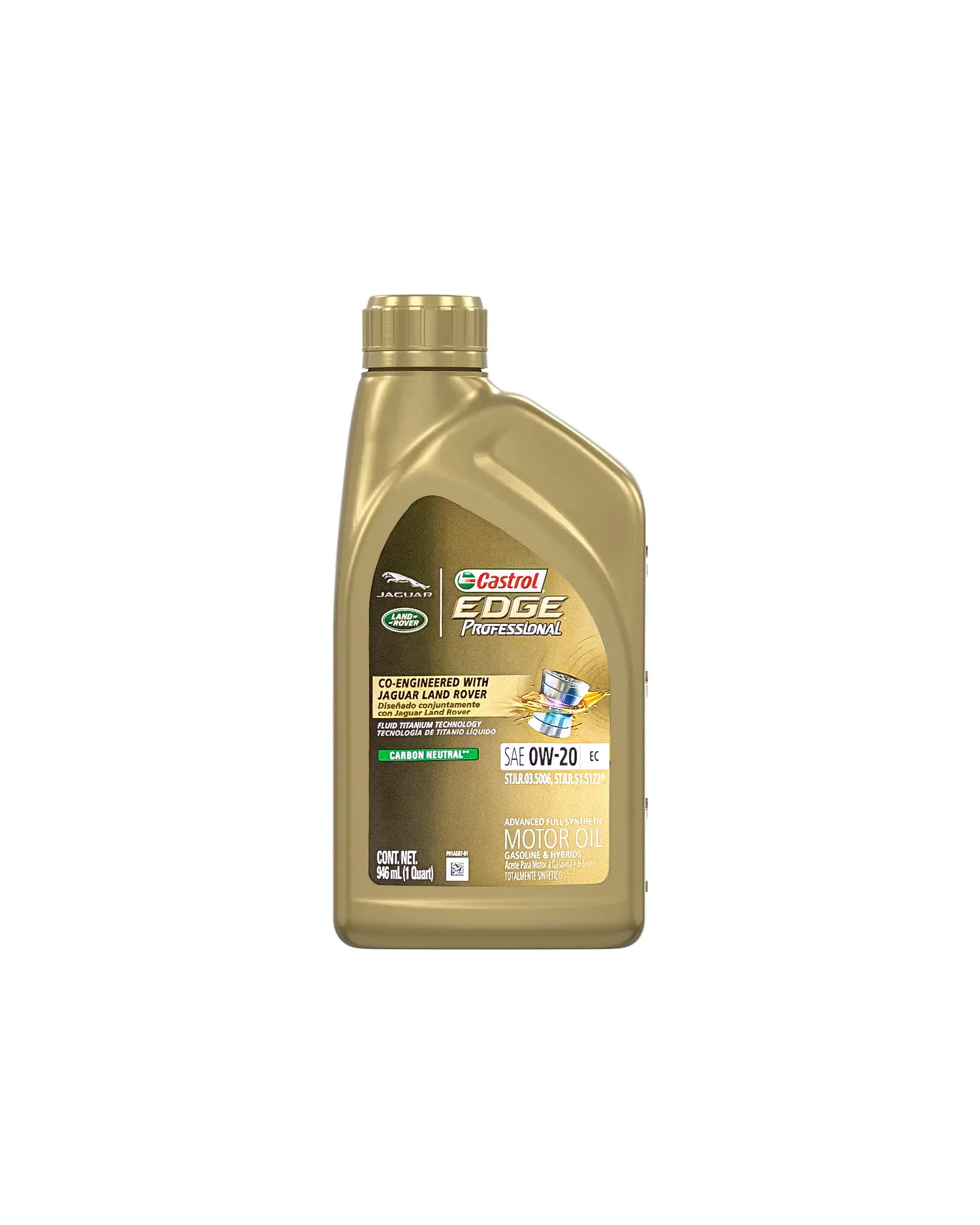 CASTROL EDGE PROFESSIONAL 0W20 EC – Aceite Sintético para Motor