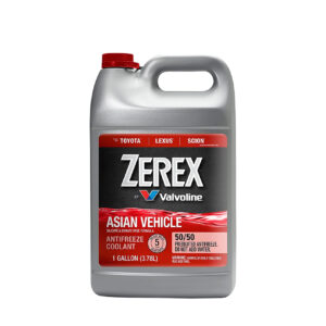 VALVOLINE ZEREX RED 50/50 - Refrigerante para vehículos asiáticos - Galón 3.78Lt.