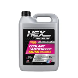HEX COOLANT & ANTIFREEZE EXT LIFE 50/50 ROSA - Galón 3.78Lt.